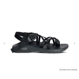 Chaco ZX/2 black strap classic sandals size 8